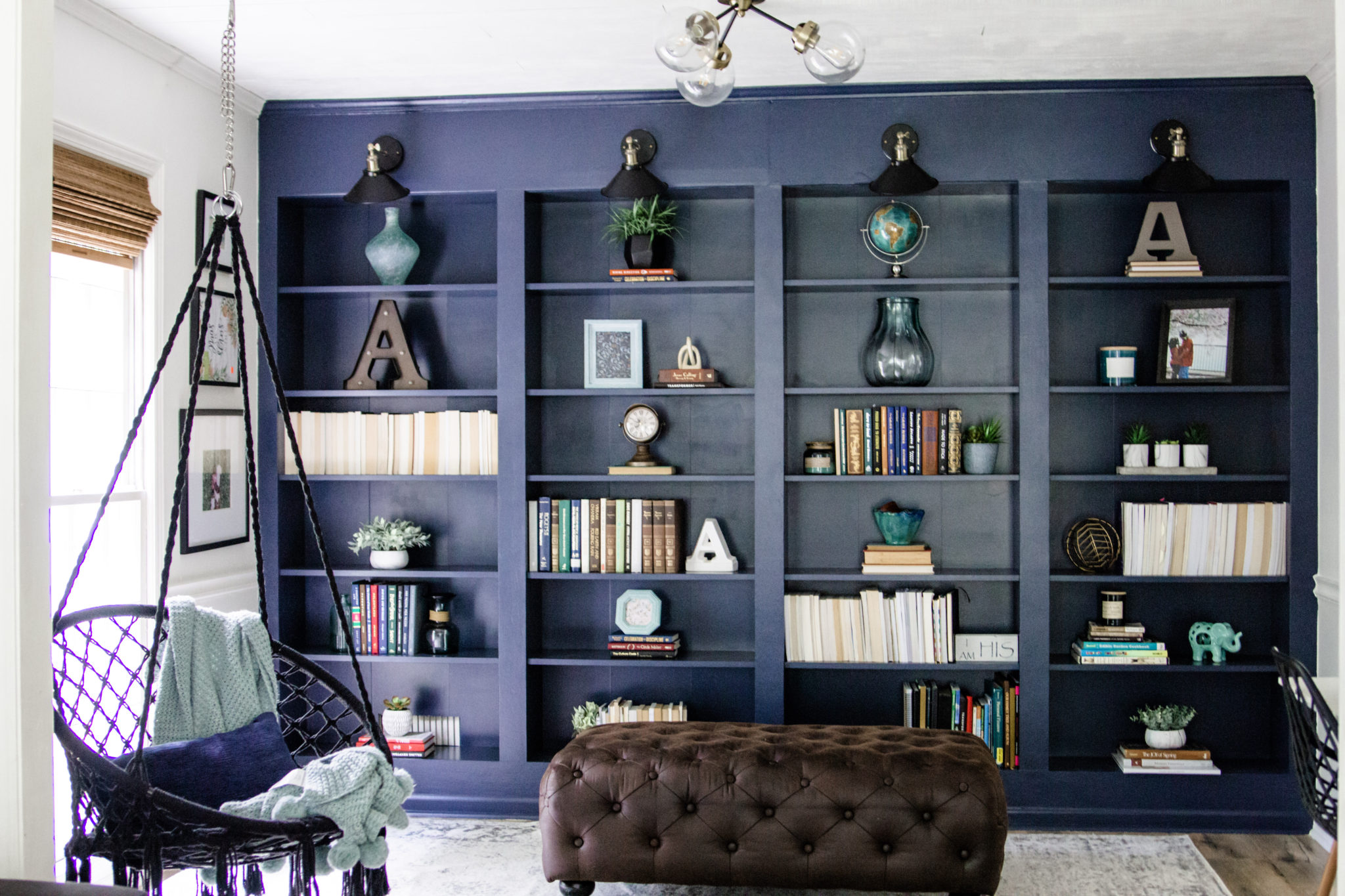 simple bookcase designs living room