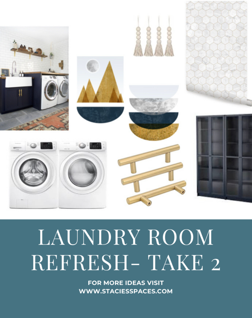 DIY Laundry Room, Laundry Room Mood Board, Laundry Room Ideas, Laundry Room Inspiration, Midcentury Modern Laundry Room, Blue Laundry Room, DIY Mudroom, Laundry Room/Mudroom